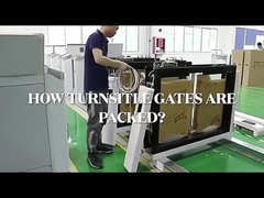 구축되기 위한 장애물 게이트, ESD 회전식 십자문 출입구 개폐 시스템을 미끄러지게 하는 반대 충돌